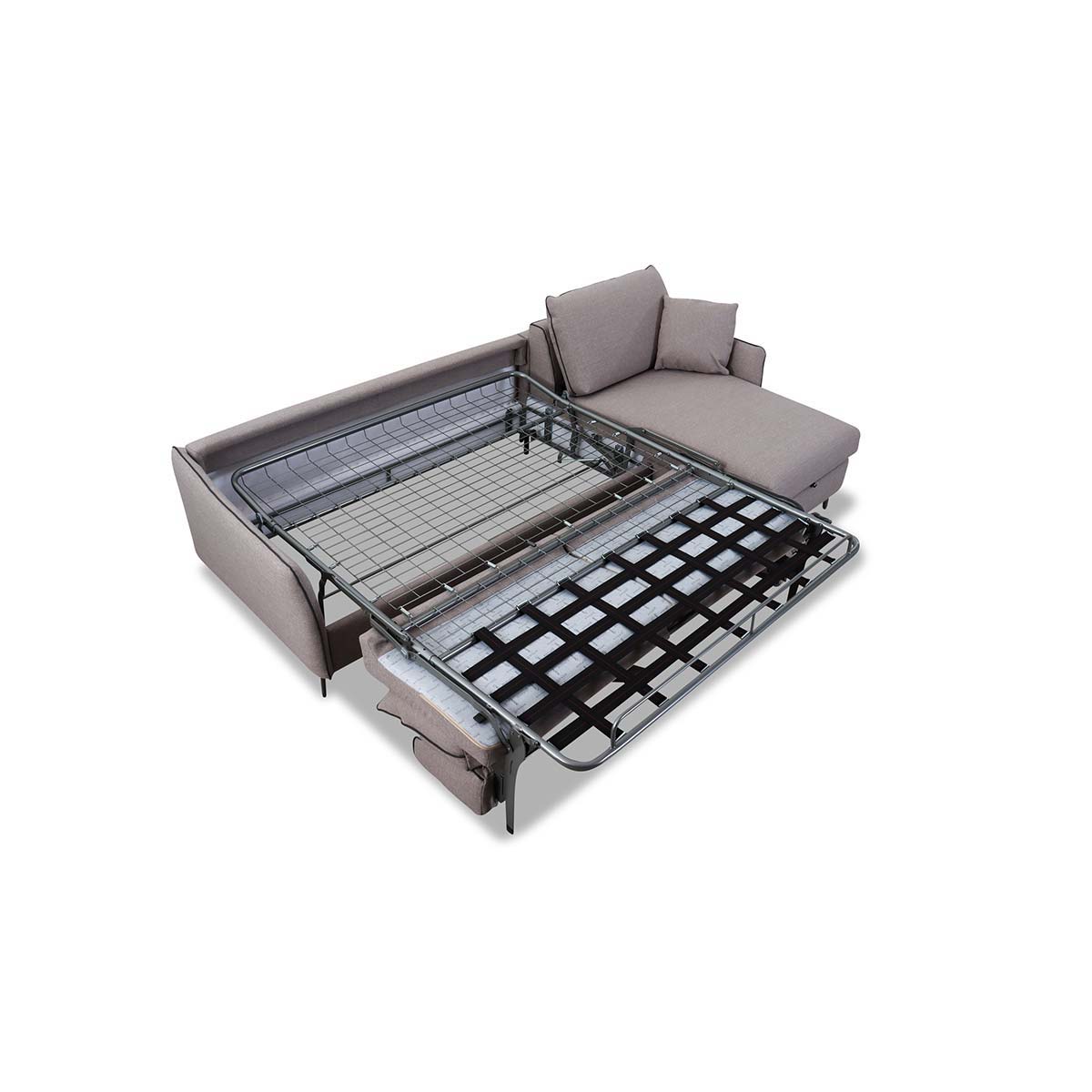 Dienne Salotti Ecksofa Valentina in Stoff Gemini - Schlafsofa Stoff