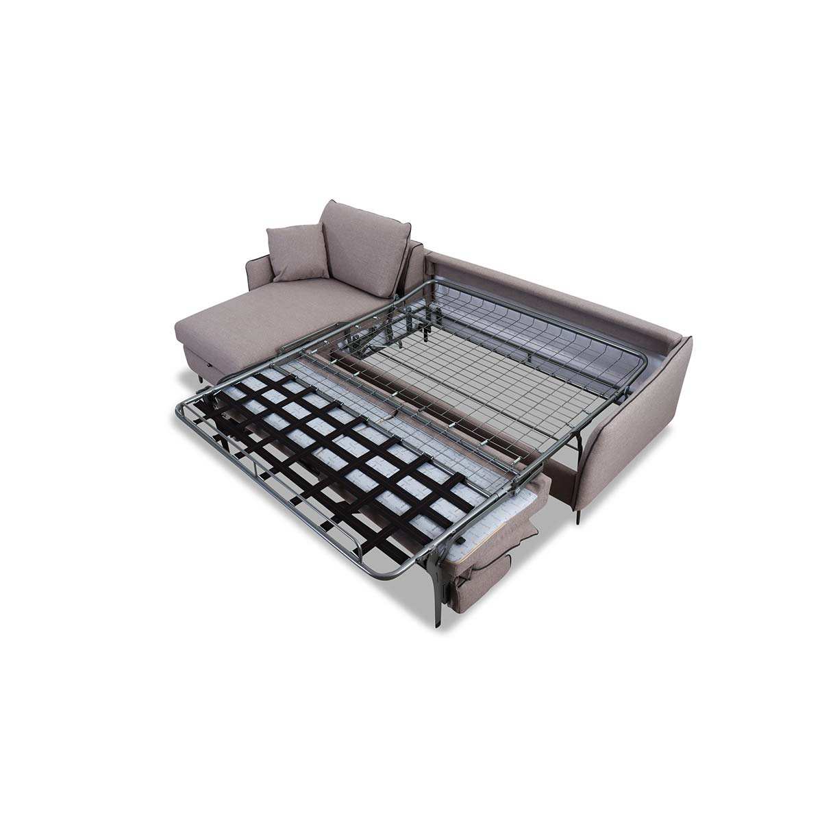 Dienne Salotti Ecksofa Valentina in Stoff Gemini - Schlafsofa Stoff