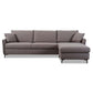 Dienne Salotti Ecksofa Valentina in Stoff Gemini - vorstehend rechts - Schlafsofa Stoff