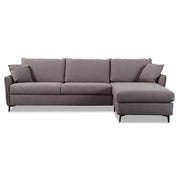 Dienne Salotti Ecksofa Valentina in Stoff Gemini - vorstehend rechts - Schlafsofa Stoff