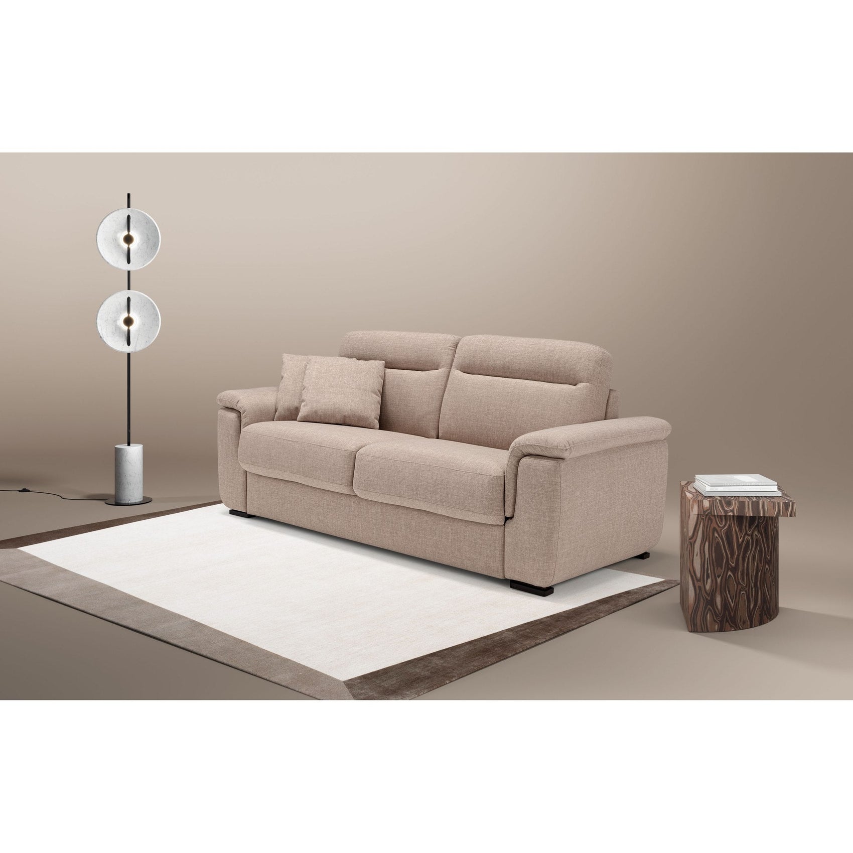 Dienne Salotti Schlafsofa Artu in Stoff