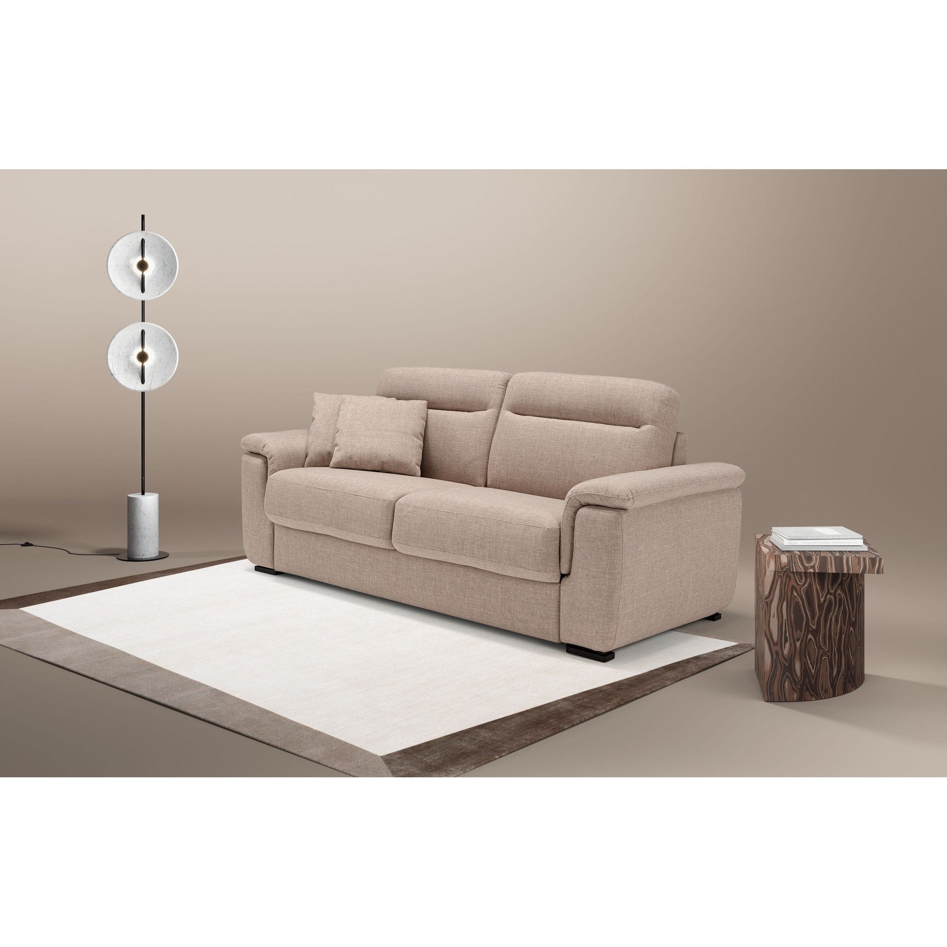 Dienne Salotti Schlafsofa Artu in Stoff