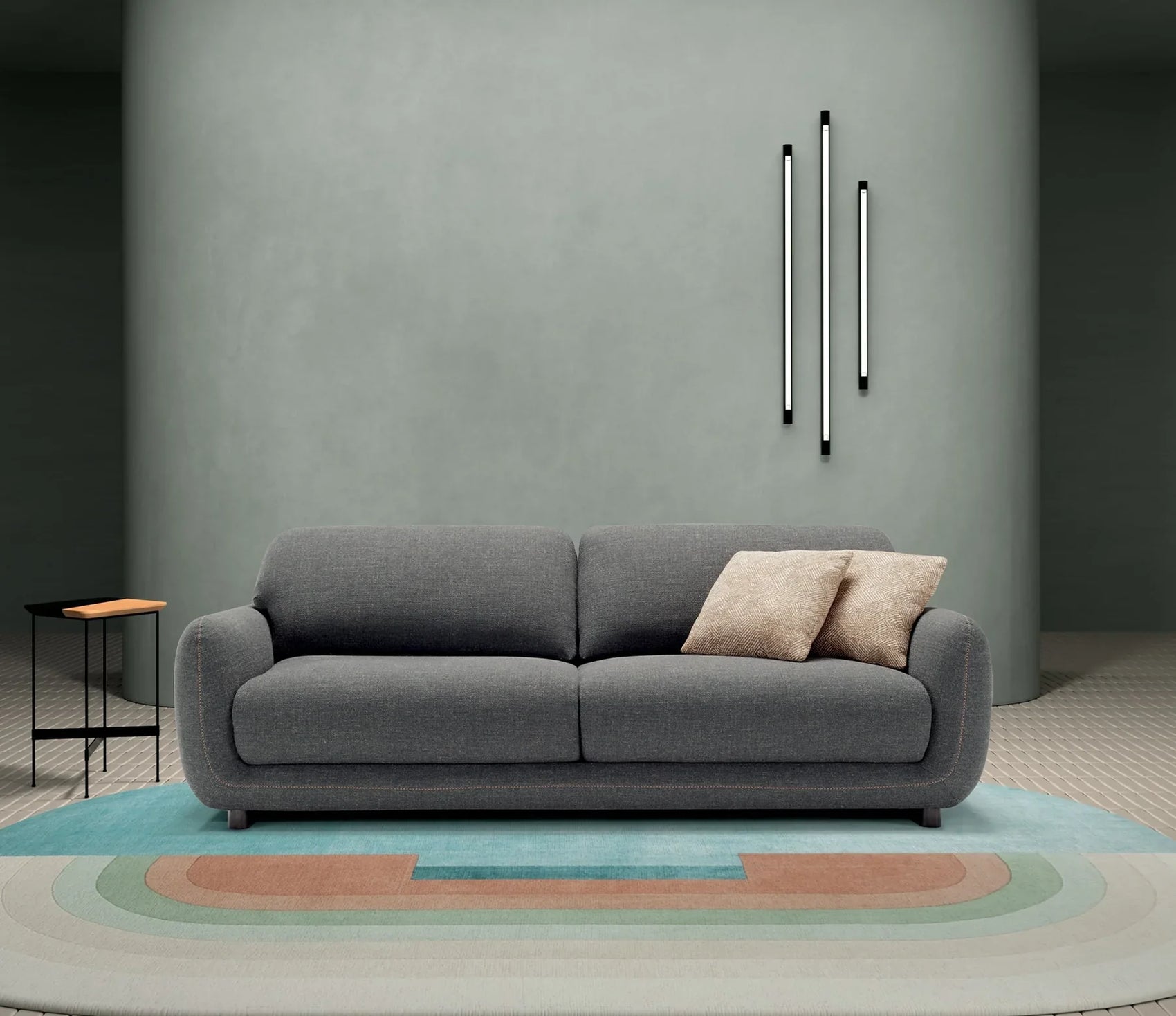 Dienne Salotti Schlafsofa Bob in Stoff Schlafsofa Stoff