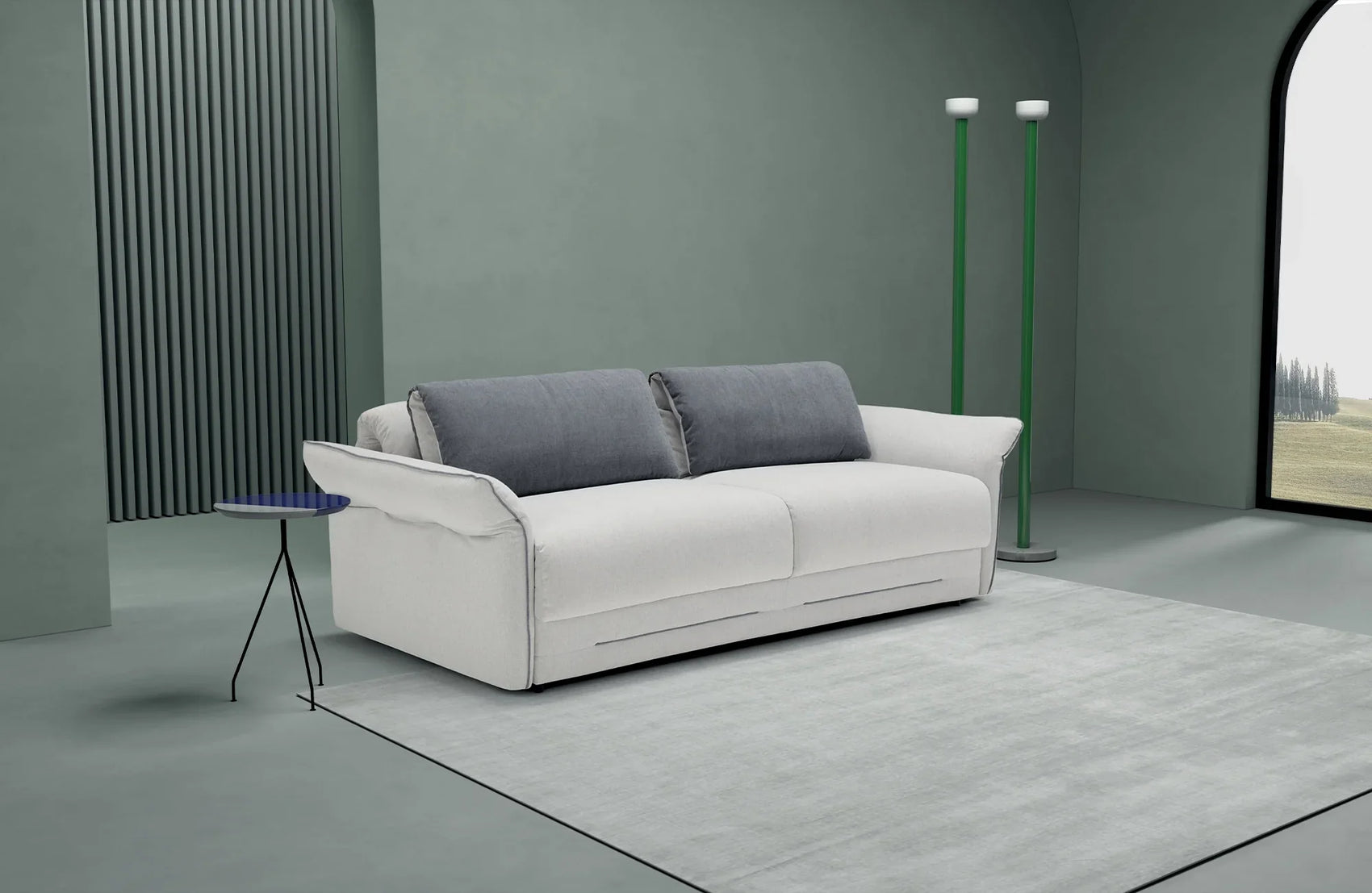 Dienne Salotti Schlafsofa Deep in Stoff Schlafsofa Stoff