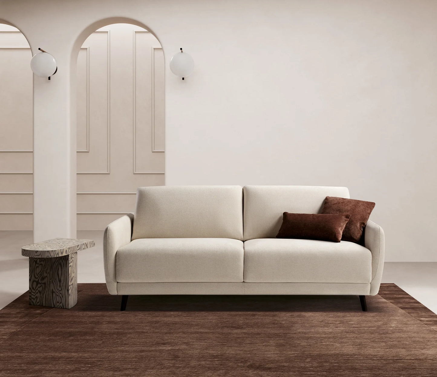 Dienne Salotti Schlafsofa Ghali in Stoff Schlafsofa Stoff