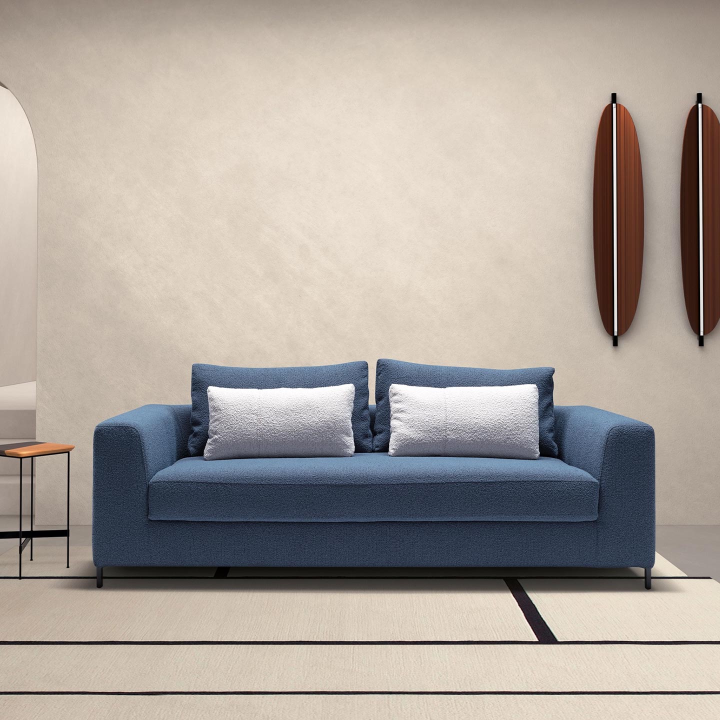 Dienne Salotti Schlafsofa Loy in Stoff Schlafsofa Stoff