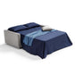 Dienne Salotti Schlafsofa Oslo in Stoff Ornellaia grau - Schlafsofa Stoff