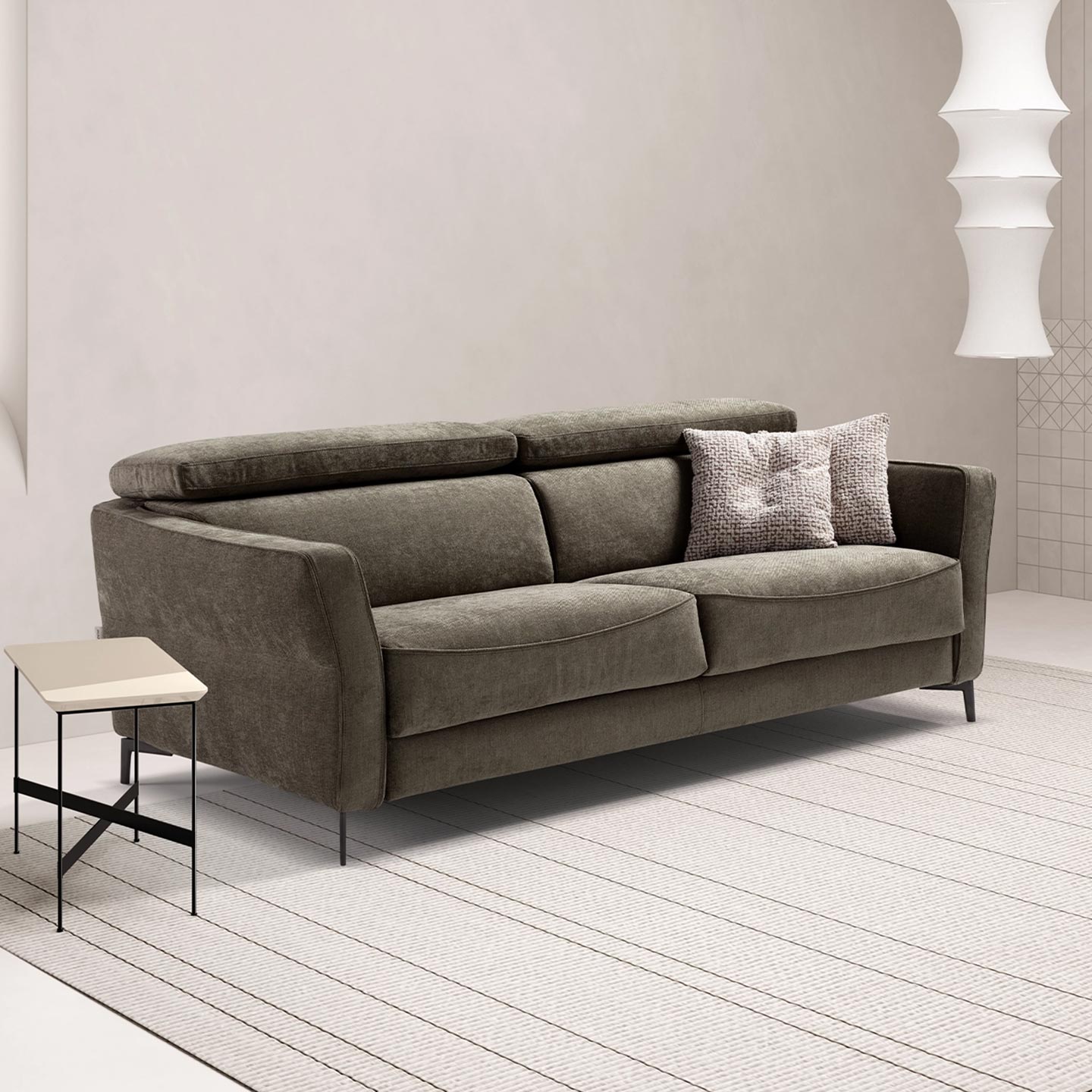 Dienne Salotti Schlafsofa Praga13 in Stoff