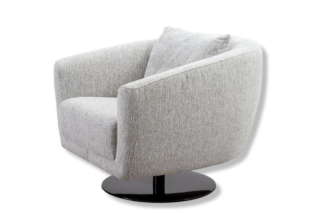 Drehsessel Arianna in Stoff Gibson beige - Sessel Stoff