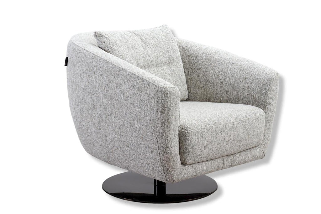 Drehsessel Arianna in Stoff Gibson beige - Sessel Stoff