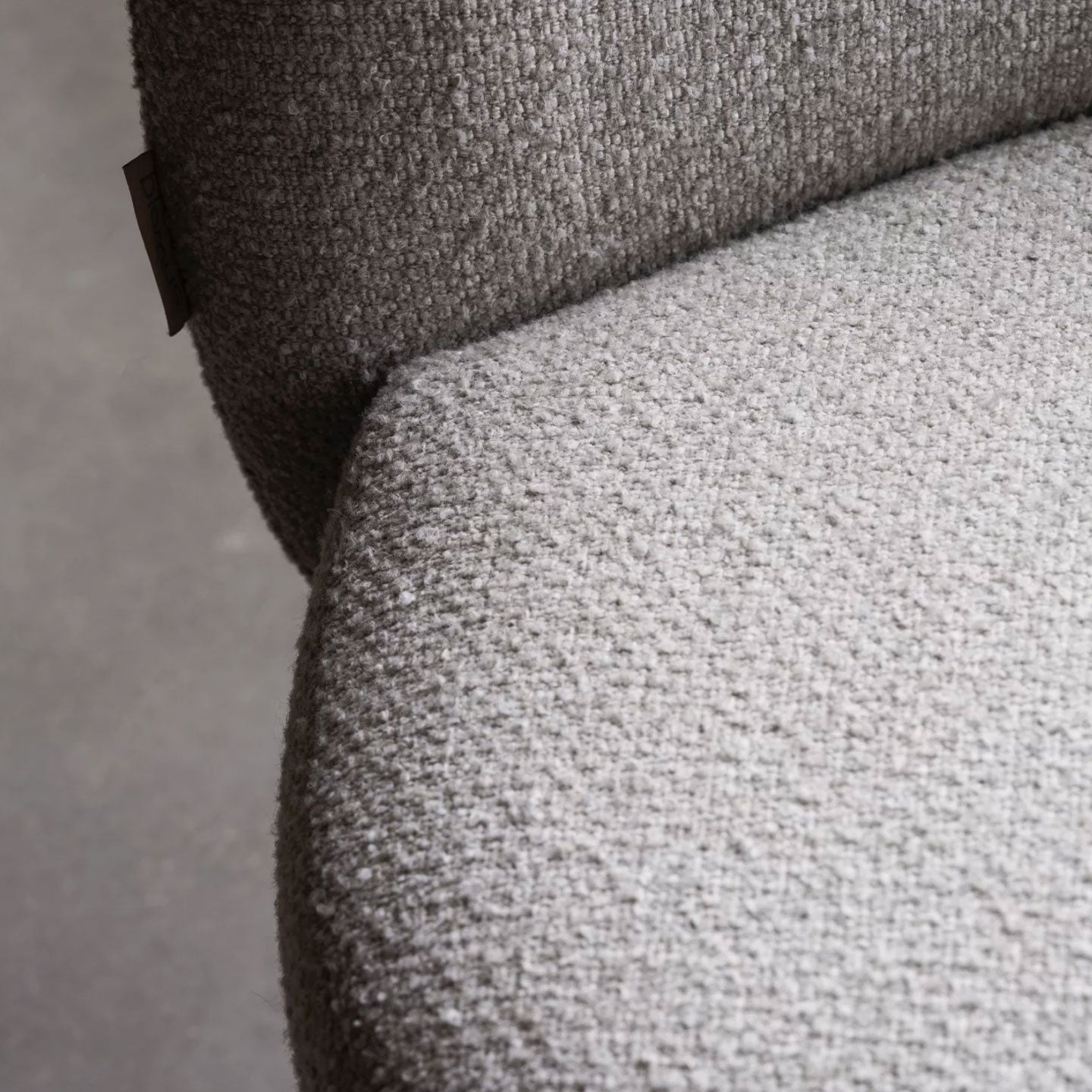 Drehsessel KUON in Stoff Boucla - Sessel Stoff