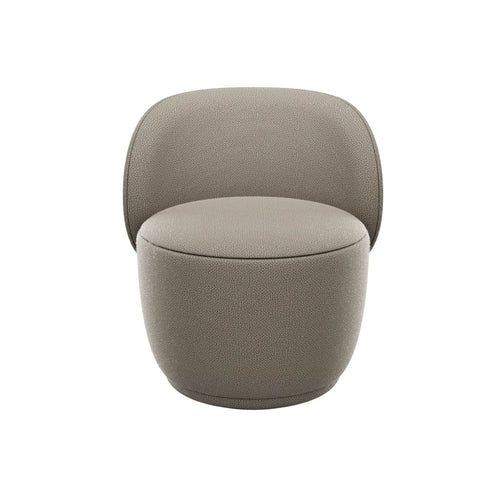 Bild 1 in Galerieansicht laden. Drehsessel KUON in Stoff Boucla - shitake - Sessel Stoff
