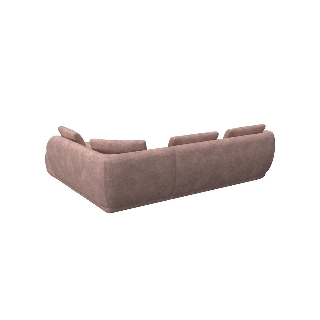 Ecksofa 0091 Torino in Stoff Bormio - Ecksofa Stoff