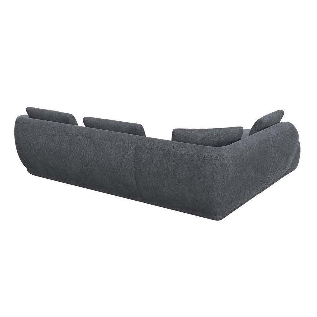 Ecksofa 0091 Torino in Stoff Bormio