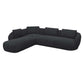 Ecksofa 0091 Torino in Stoff Bormio - Ecksofa Stoff