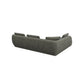 Ecksofa 0091 Torino in Stoff Bormio - Ecksofa Stoff