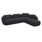 Ecksofa 0091 Torino in Stoff Bormio - Ecksofa Stoff