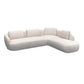 Ecksofa 0091 Torino in Stoff Bormio - Ecksofa Stoff