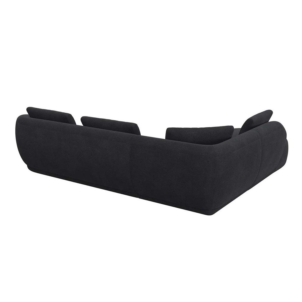Ecksofa 0091 Torino in Stoff Bormio