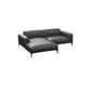 Ecksofa 0161 VOLUZZI in Leder Omaha - Ecksofa Leder
