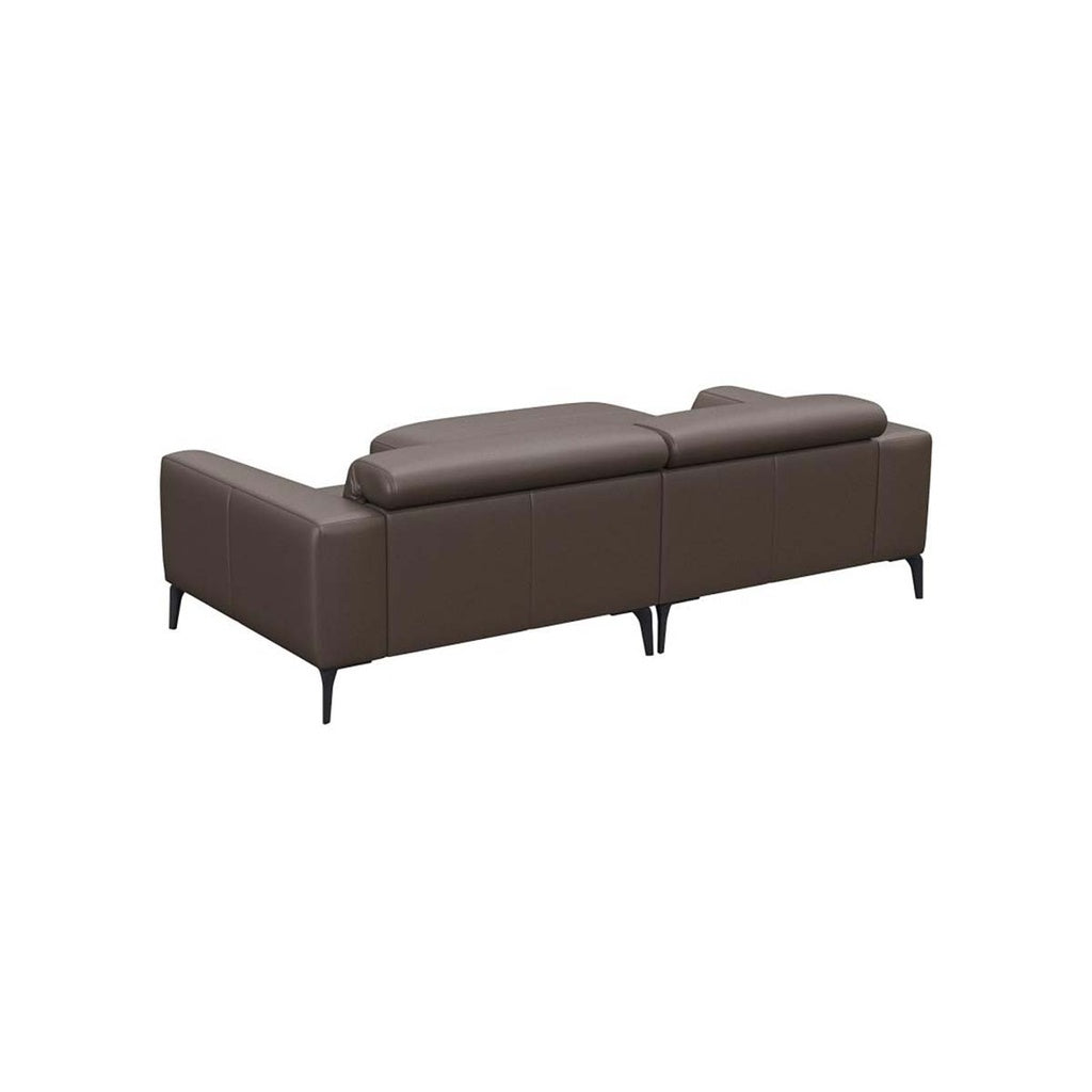 Ecksofa 0161 VOLUZZI in Leder Omaha - Ecksofa Leder