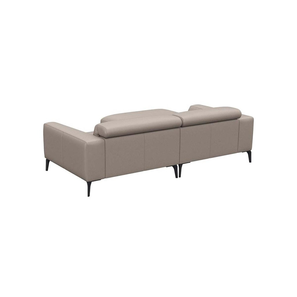 Ecksofa 0161 VOLUZZI in Leder Omaha - Ecksofa Leder