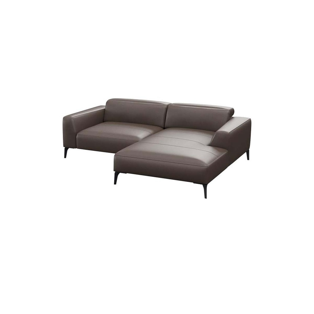 Ecksofa 0161 VOLUZZI in Leder Omaha - Ecksofa Leder
