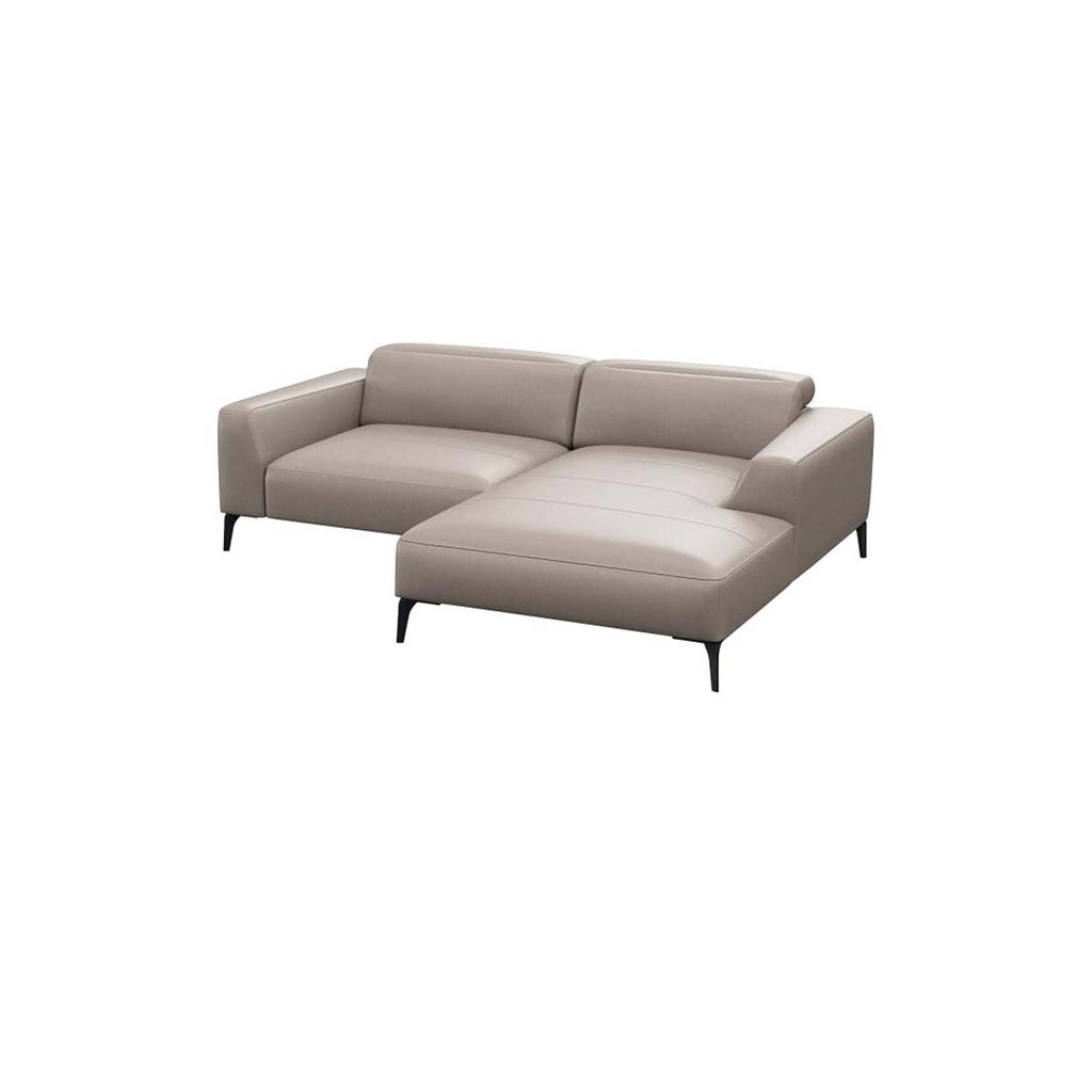 Ecksofa 0161 VOLUZZI in Leder Omaha