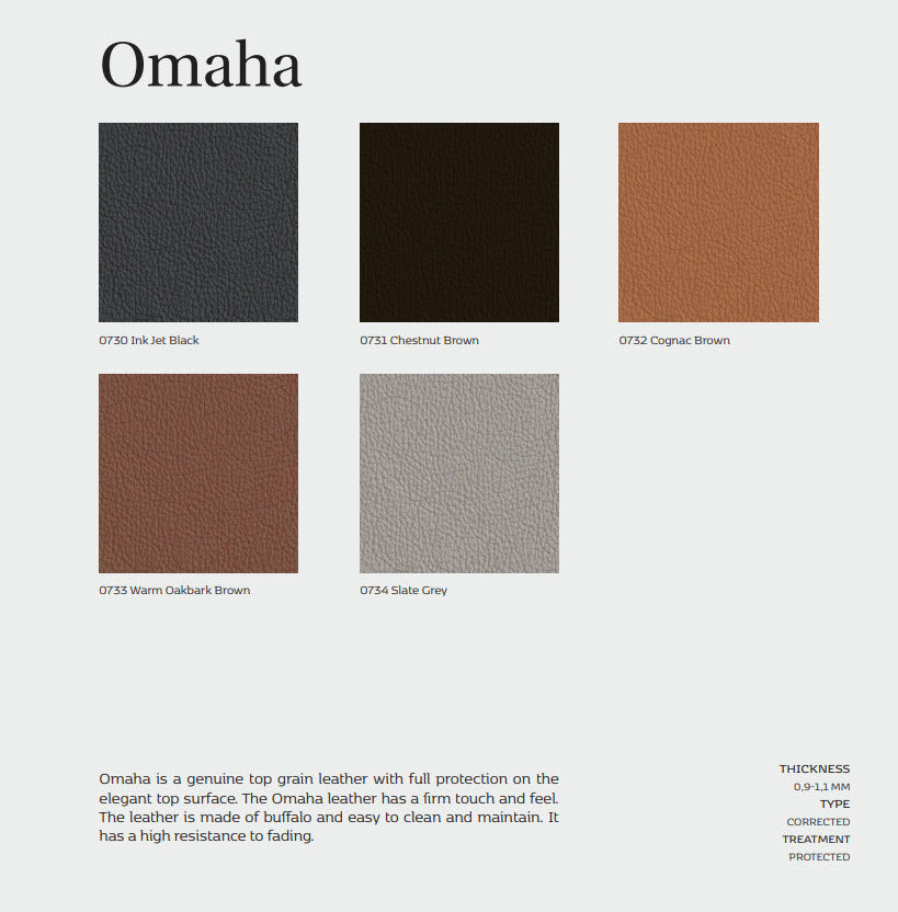 Ecksofa 0161 VOLUZZI in Leder Omaha