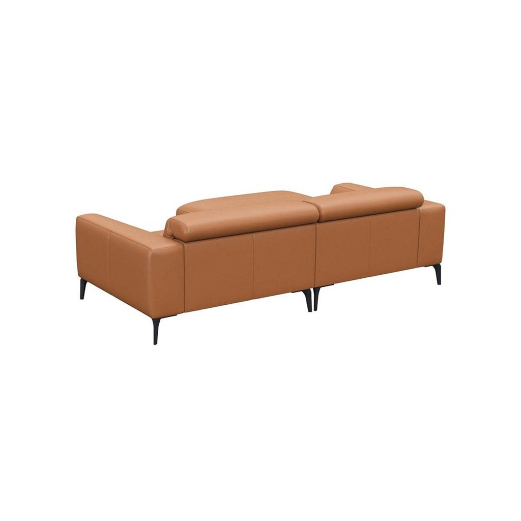 Ecksofa 0161 VOLUZZI in Leder Omaha - Ecksofa Leder