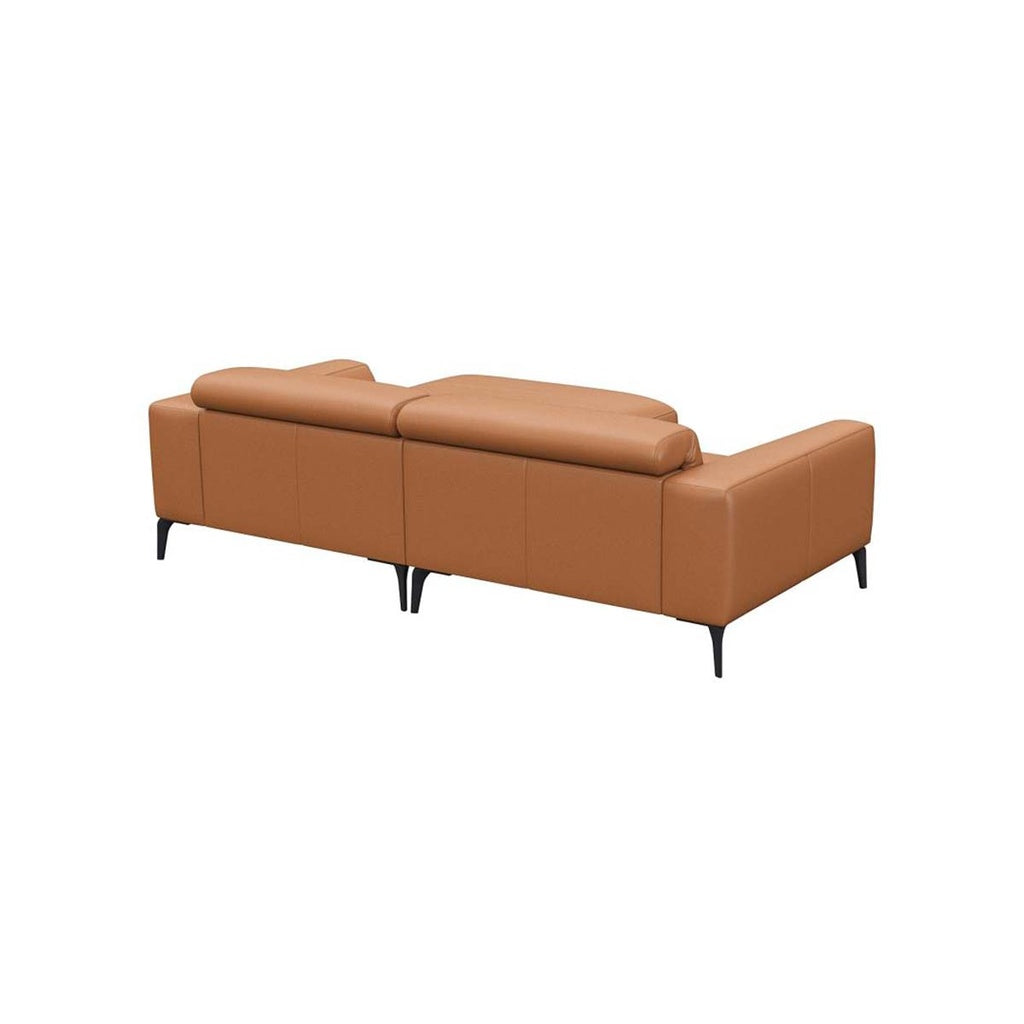 Ecksofa 0161 VOLUZZI in Leder Omaha - Ecksofa Leder
