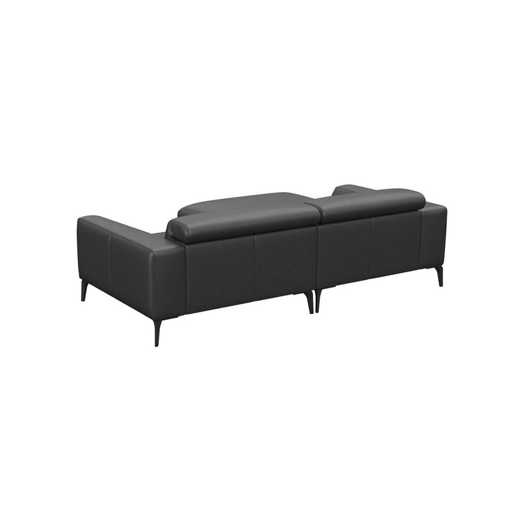 Ecksofa 0161 VOLUZZI in Leder Omaha - Ecksofa Leder