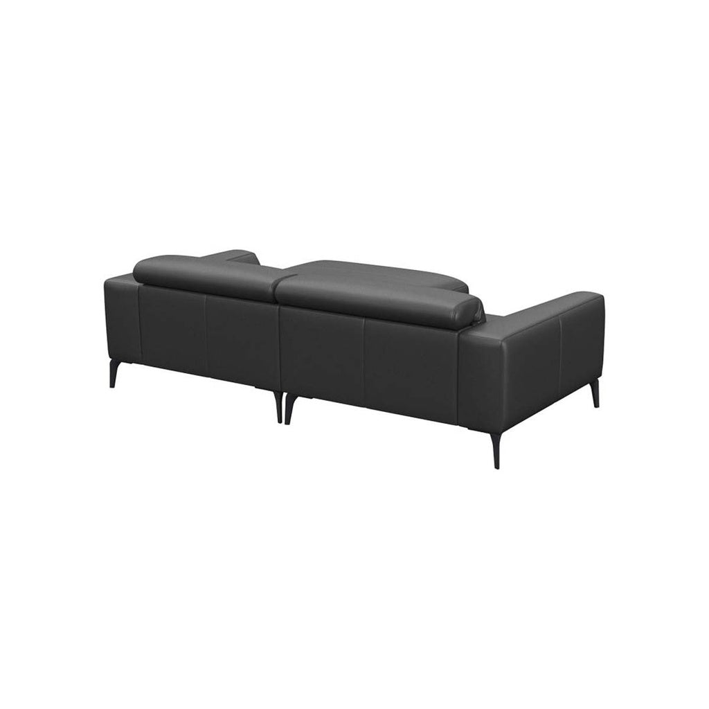 Ecksofa 0161 VOLUZZI in Leder Omaha - Ecksofa Leder