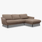 Ecksofa 12301 SOFTY in Leder Z59 stone - Sitzdesign