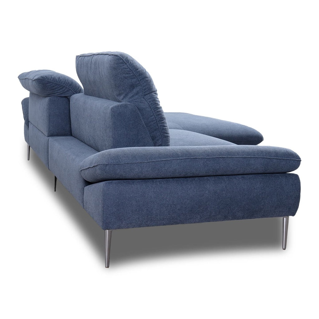 Ecksofa 15450 ENJOY&MORE in R66 marine - Ecksofa Stoff