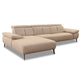 Ecksofa 24453 LEVI Variante in Stoff O10 sand - Sitzdesign