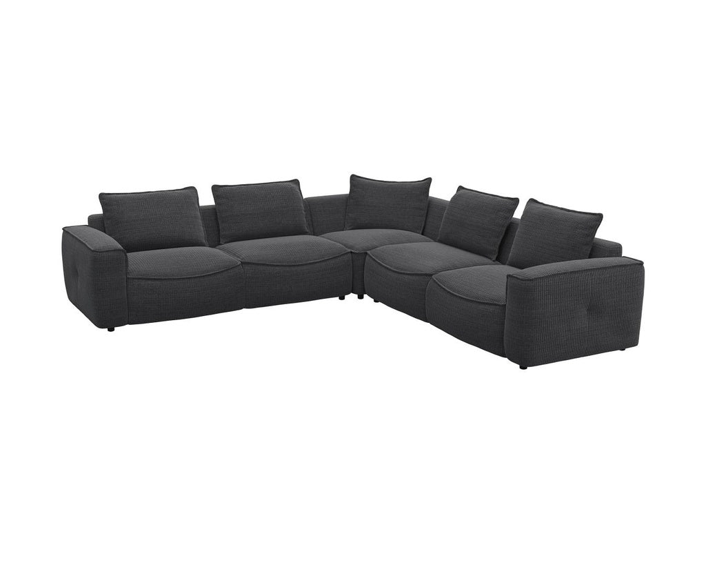 Ecksofa 9221 Samone in Stoff Taranto