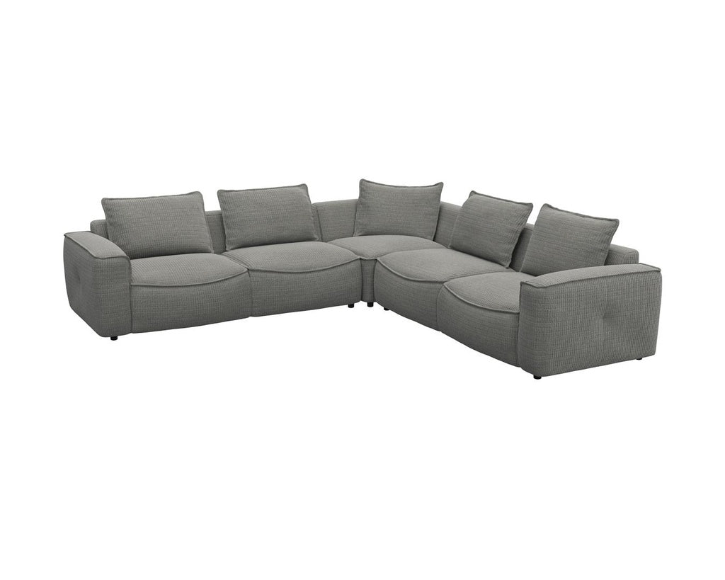 Ecksofa 9221 Samone in Stoff Taranto