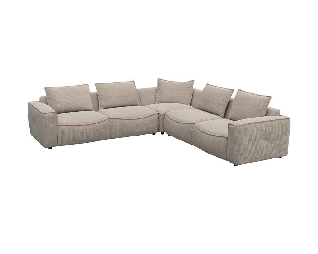 Ecksofa 9221 Samone in Stoff Taranto