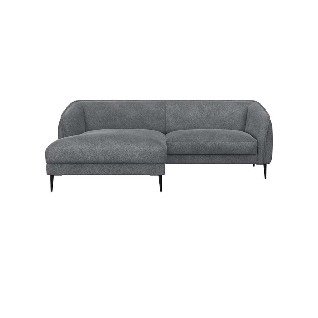 Ecksofa Belle in Stoff Bormio