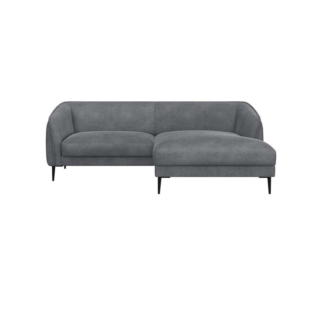 Ecksofa Belle in Stoff Bormio