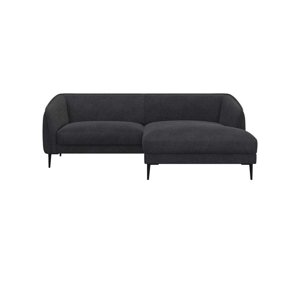 Ecksofa Belle in Stoff Bormio