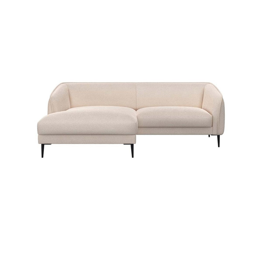 Ecksofa Belle in Stoff Bormio
