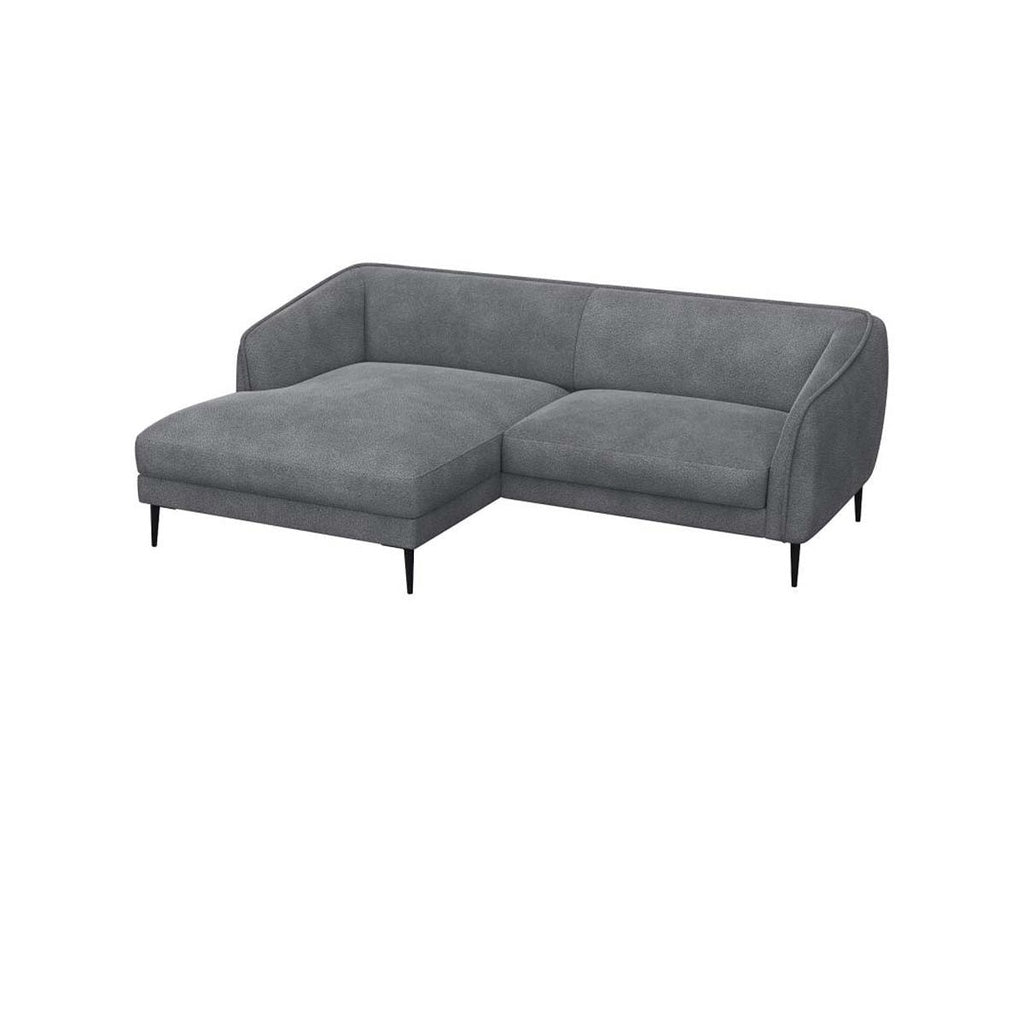 Ecksofa Belle in Stoff Bormio