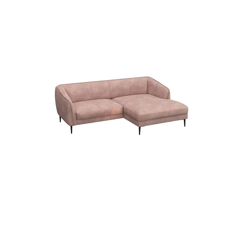Ecksofa Belle in Stoff Bormio