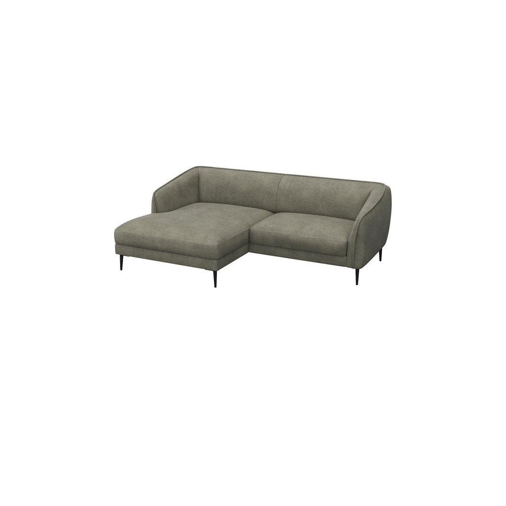 Ecksofa Belle in Stoff Bormio