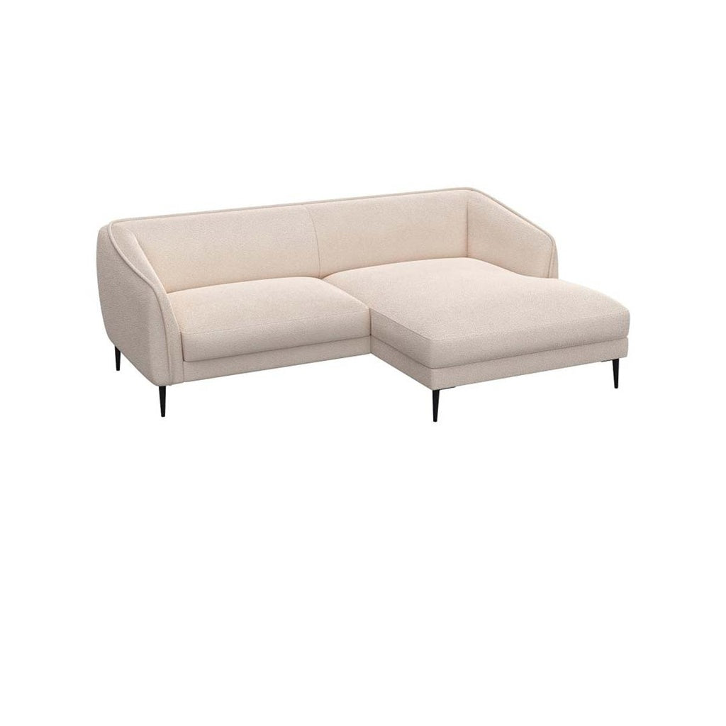 Ecksofa Belle in Stoff Bormio