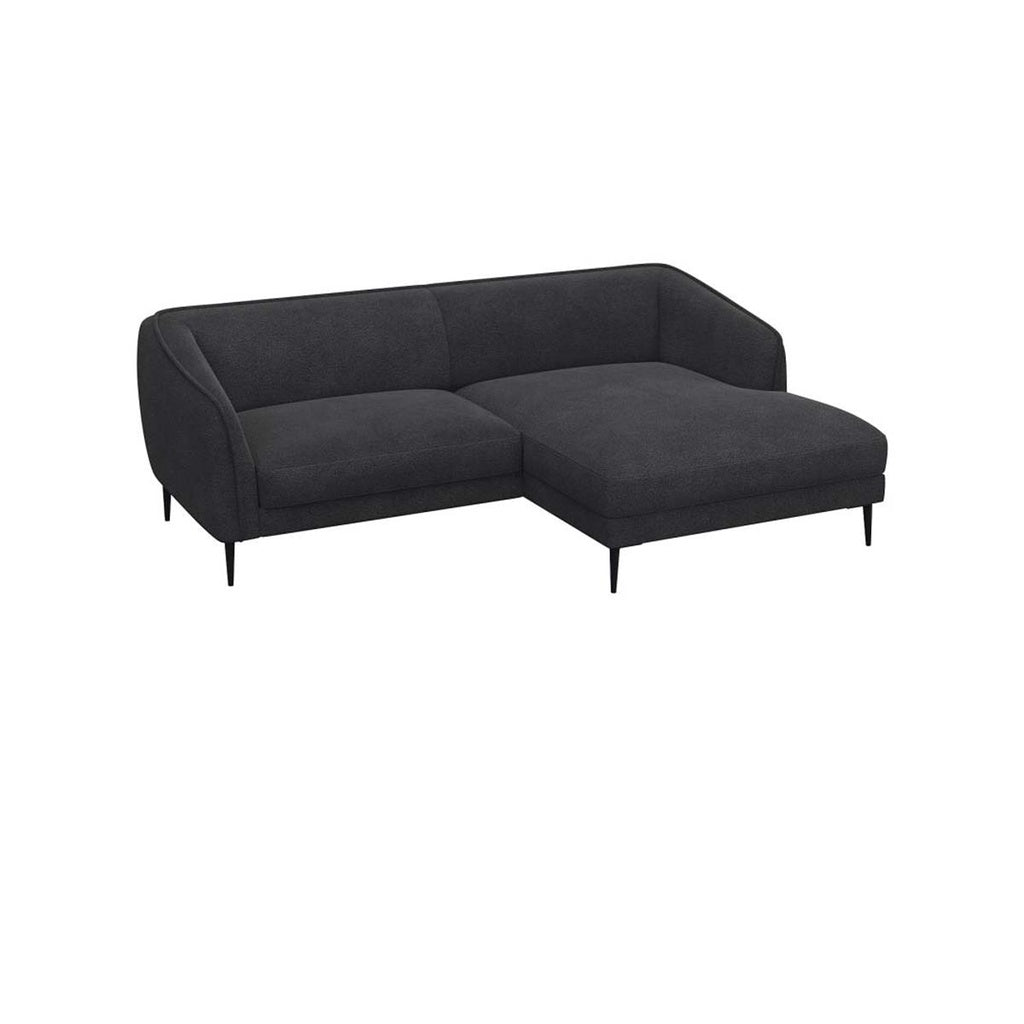 Ecksofa Belle in Stoff Bormio