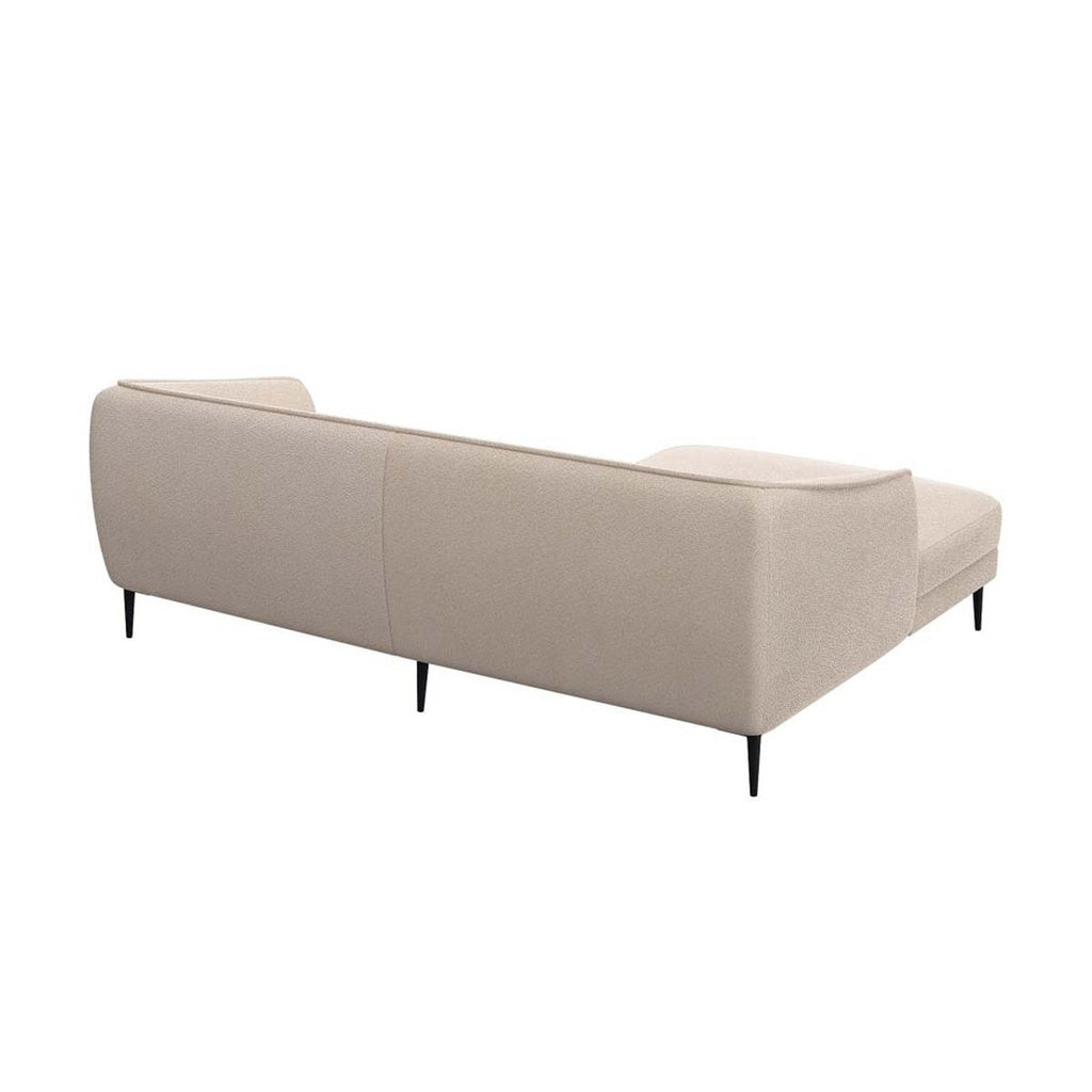 Ecksofa Belle in Stoff Bormio
