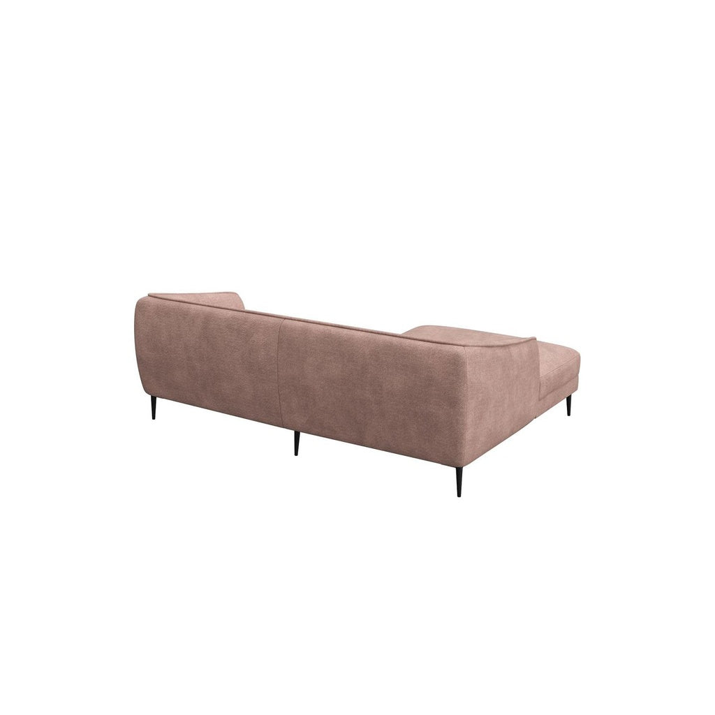 Ecksofa Belle in Stoff Bormio